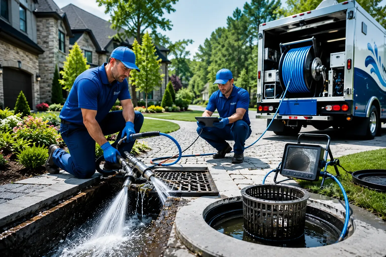 Local outdoor drain cleaning professionals in Maryville, MO